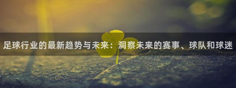 足球行业的最新趋势与未来：洞察未来的赛事、球队和球迷