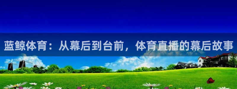 蓝鲸体育：从幕后到台前，体育直播的幕后故事