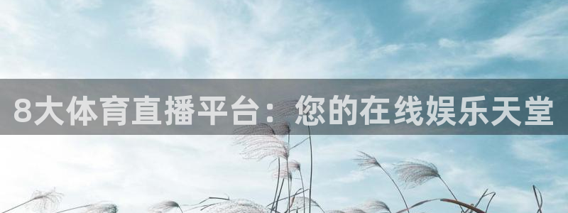 8大体育直播平台：您的在线娱乐天堂