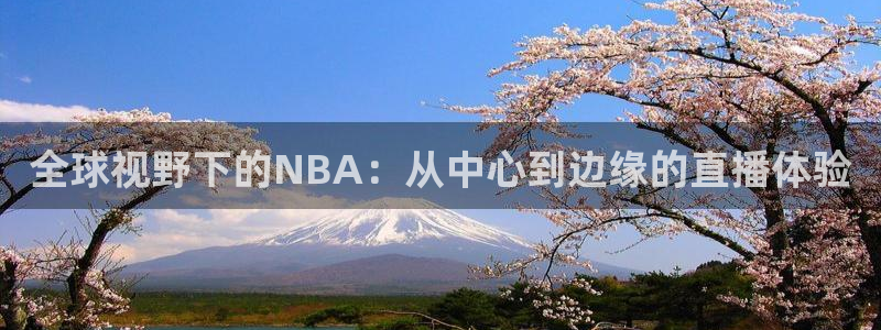 全球视野下的NBA：从中心到边缘的直播体验